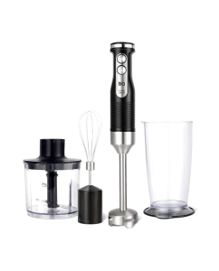 Купить Погружной блендер BQ HB522PS серебристый, черный в E-mobi