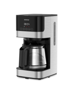 Купить Кофеварка капельного типа CENTEK CT-1150 серебристый, черный в E-mobi