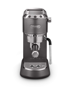 Купить Рожковая кофеварка Delonghi EC 885 GY серый, серебристый  в E-mobi