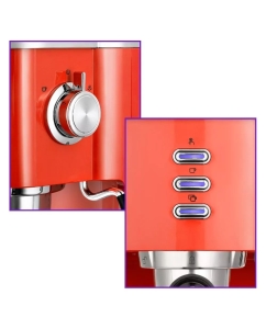 Купить Рожковая кофеварка Kitfort КТ-7114-1 красная  в E-mobi