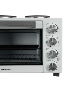 Купить Мини-печь KRAFT KFC-MOHP 380 HGR серый  в E-mobi
