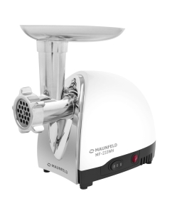 Купить Электромясорубка MAUNFELD MF-233WH в E-mobi