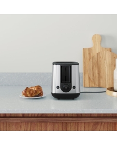 Купить Тостер Electrolux E3T1-3ST серебристый, черный  в E-mobi
