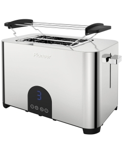 Купить Тостер Pioneer TS185 серебристый в E-mobi