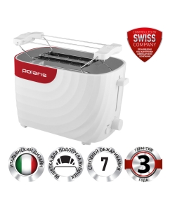 Купить Тостер Polaris PET 0720 Red в E-mobi