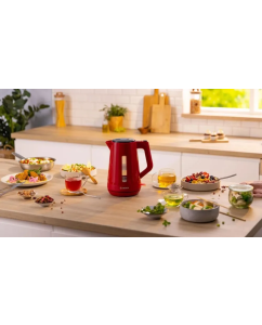 Купить Чайник электрический Bosch TWK1M124 1.7 л красный  в E-mobi