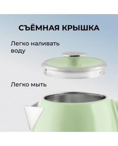 Купить Чайник электрический GALAXY LINE GL0344 1.7 л зеленый  в E-mobi