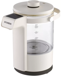 Купить Чайник электрический HYUNDAI HYK-G7700 2.5 л бежевый в E-mobi