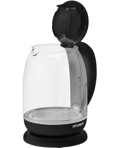 Купить Чайник электрический HYUNDAI HYK-S3809 1.7 л черный, прозрачный  в E-mobi