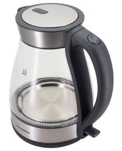 Купить Чайник электрический MAUNFELD MFK-634G.SP 1.7 л серебристый, прозрачный  в E-mobi