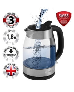 Купить Чайник электрический Polaris PWK 1817CGL 1.8 л, серебристый в E-mobi