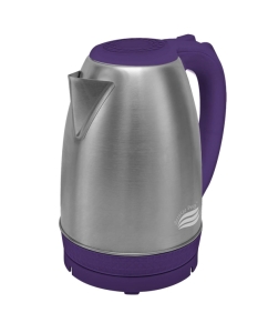 Купить Чайник электрический Великие Реки Амур-1 1.8 л серебристый, фиолетовый в E-mobi