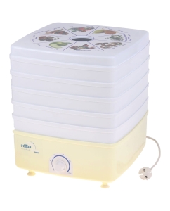 Купить Сушилка для овощей и фруктов Ротор СШ 010-02 white/yellow в E-mobi