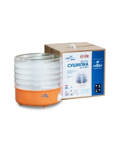 Купить Сушилка для овощей и фруктов Ротор Дива СШ-007-06 yellow/transparent в E-mobi