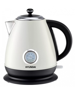 Купить Чайник электрический HYUNDAI HYK-S4502 1.7 л белый, черный в E-mobi