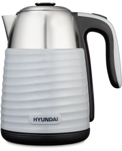 Купить Чайник электрический HYUNDAI HYK-S4804 1.7 л серый, черный в E-mobi