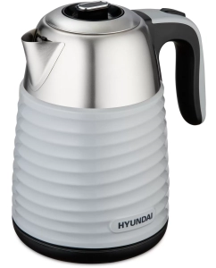 Купить Чайник электрический HYUNDAI HYK-S4804 1.7 л серый, черный  в E-mobi