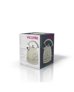 Купить Чайник электрический Viconte VC-3311 1.8 л бежевый  в E-mobi