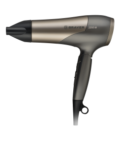 Купить Фен Brayer BR3008 2200 Вт коричневый, серый в E-mobi