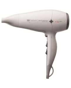 Купить Фен GA.MA Diamond Ceramic Ion 3D Therapy 2 400 Вт белый в E-mobi