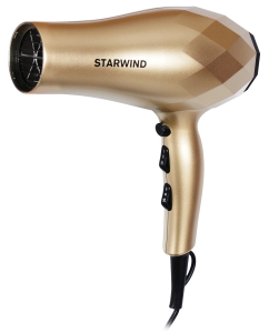 Купить Фен STARWIND SHP8110 2000 Вт золотистый  в E-mobi