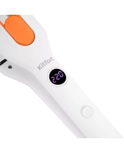 Купить Выпрямитель волоc Kitfort КТ-3269 белый, оранжевый  в E-mobi