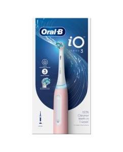 Купить Электрическая зубная щетка Oral-B iO3 Blush Pink розовый в E-mobi