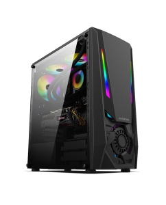 Купить Корпус компьютерный ALSEYE Reactor-B черный в E-mobi