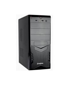 Купить Корпус компьютерный ExeGate CP-601 (EX261449RUS) черный в E-mobi