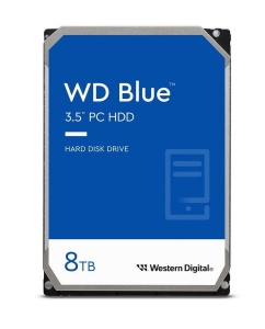 Купить Внутренний HDD диск Western Digital WD Blue 8 ТБ CMR 256 МБ кэш NAS WD80EAAZ в E-mobi