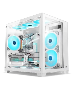 Купить Корпус компьютерный Formula Crystal Z5 белый в E-mobi