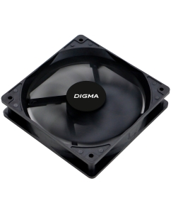Купить Вентилятор Digma DFAN-120-9 3-pin, 4-pin, Molex24dB, 180gr, Ret  в E-mobi