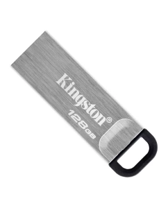 Купить Флешка Kingston DataTraveler Kyson 128ГБ Silver (DTKN/128GB) в E-mobi
