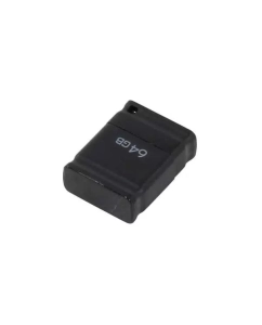 Купить Флешка QUMO Nano 64ГБ Black (QM64GUD-NANO-B) в E-mobi