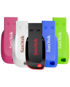 Купить Флешка SanDisk Cruzer Blade 16ГБ Pink (SDCZ50C-016G-B35PE)  в E-mobi