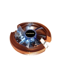 Купить Кулер для процессора ExeGate Wizard EE91-Cu.BLUE (EX286153RUS)  в E-mobi