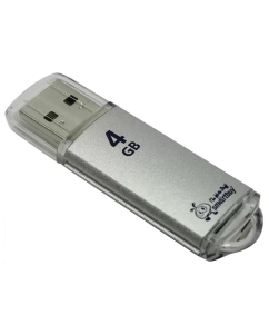 Купить Флешка SmartBuy V-Cut 4ГБ Silver (SB4GBVC-S) в E-mobi