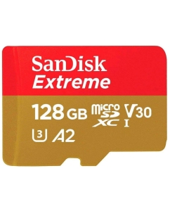Купить Карта памяти Sandisk SDSQXAA-128G microSDXC, extreme, 128Gb в E-mobi