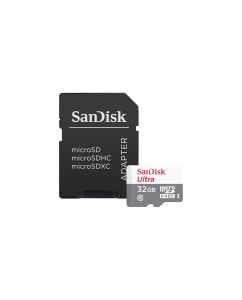 Купить Карта памяти SanDisk Ultra 32GB microSD + адаптер (SDSQUNR-032G-GN3MA) в E-mobi