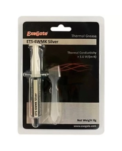 Купить Термопаста Exegate ETS-6WMK Silver (EX282348RUS)  в E-mobi