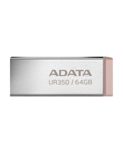 Купить Флэш диск Adata 64 Гб, USB 3.2, UR350-64G-RSR/BG, Brown в E-mobi