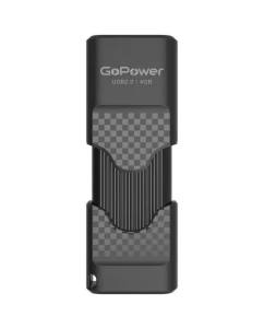 Купить Флешка GoPower Slider 4 ГБ (00-00025961) в E-mobi
