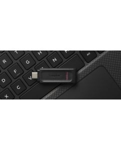 Купить Флешка Kingston DataTraveler 70 128ГБ Black (DT70/128GB)  в E-mobi