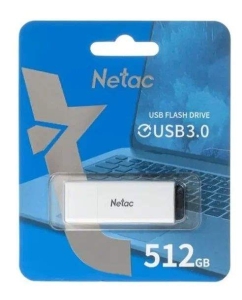 Купить Флешка NETAC 512 белый (NT03U185N-512G-30WH)  в E-mobi
