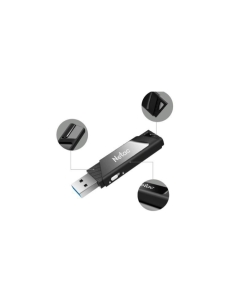 Купить Флешка Netac U336 16ГБ Black (NT03U336S-016G-30BK)  в E-mobi