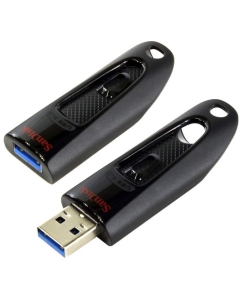 Купить Флешка SanDisk Ultra 64ГБ Black (SDCZ48-064G-U46)  в E-mobi