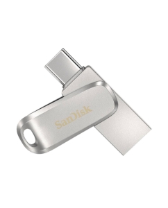 Купить Флешка SanDisk Ultra Dual Drive Luxe 128ГБ Silver (SDDDC4-128G-G46) в E-mobi