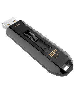 Купить Флешка Silicon Power Blaze B21 32ГБ Black (SP032GBUF3B21V1K) в E-mobi