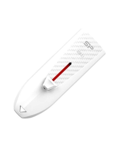 Купить USB-флешка Silicon Power Blaze B25 32GB White (SP032GBUF3B25V1W) в E-mobi