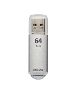Купить Флешка SmartBuy V-Cut 64ГБ Silver (SB64GBVC-S) в E-mobi